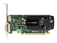 NVIDIA Quadro K620 - Carte graphique - Quadro K620 - 2 Go DDR3 - PCIe 2.0 x16 profil bas - DVI, DisplayPort - promo - pour Workstation Z440, Z640, Z840 J3G87AT